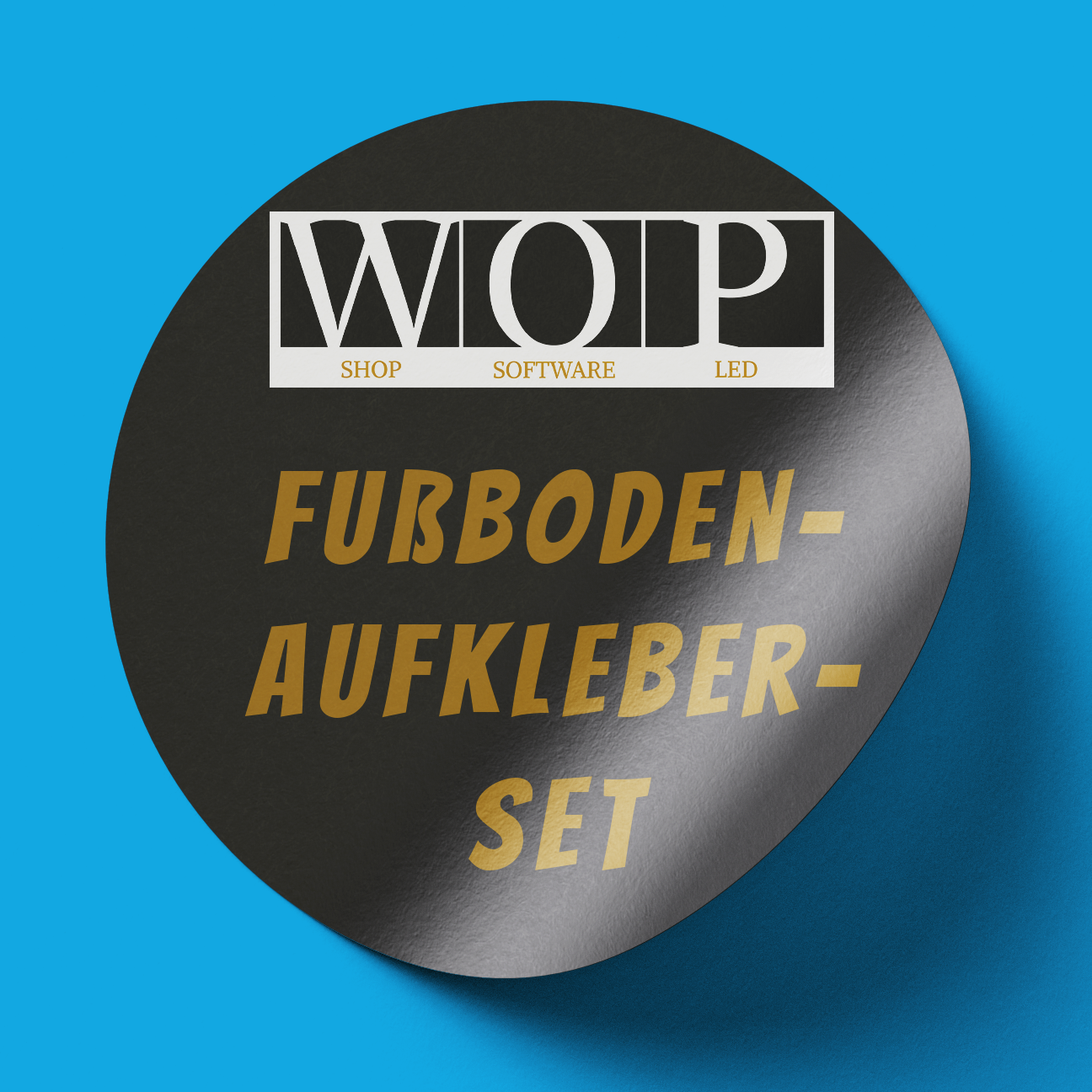 Fußbodenaufkleber Set für 1. Handball Bundesliga